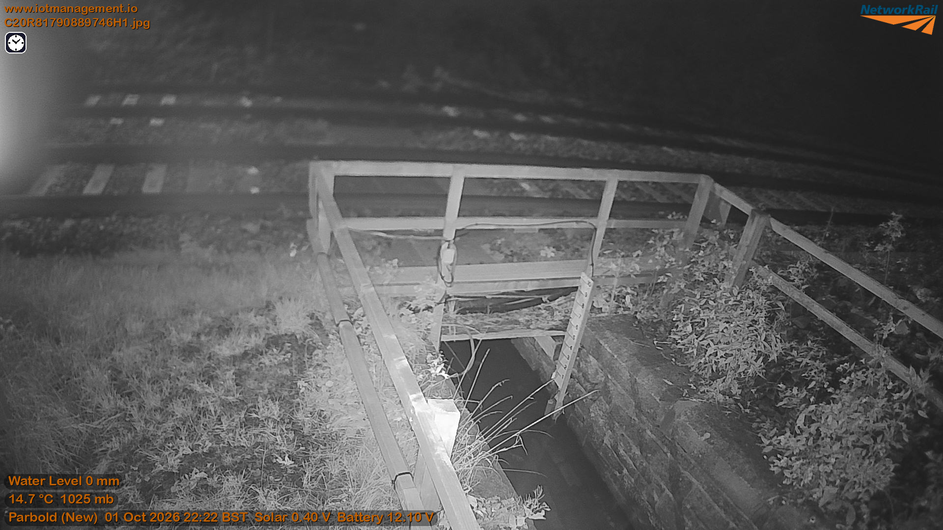 Parbold culvert — latest camera image