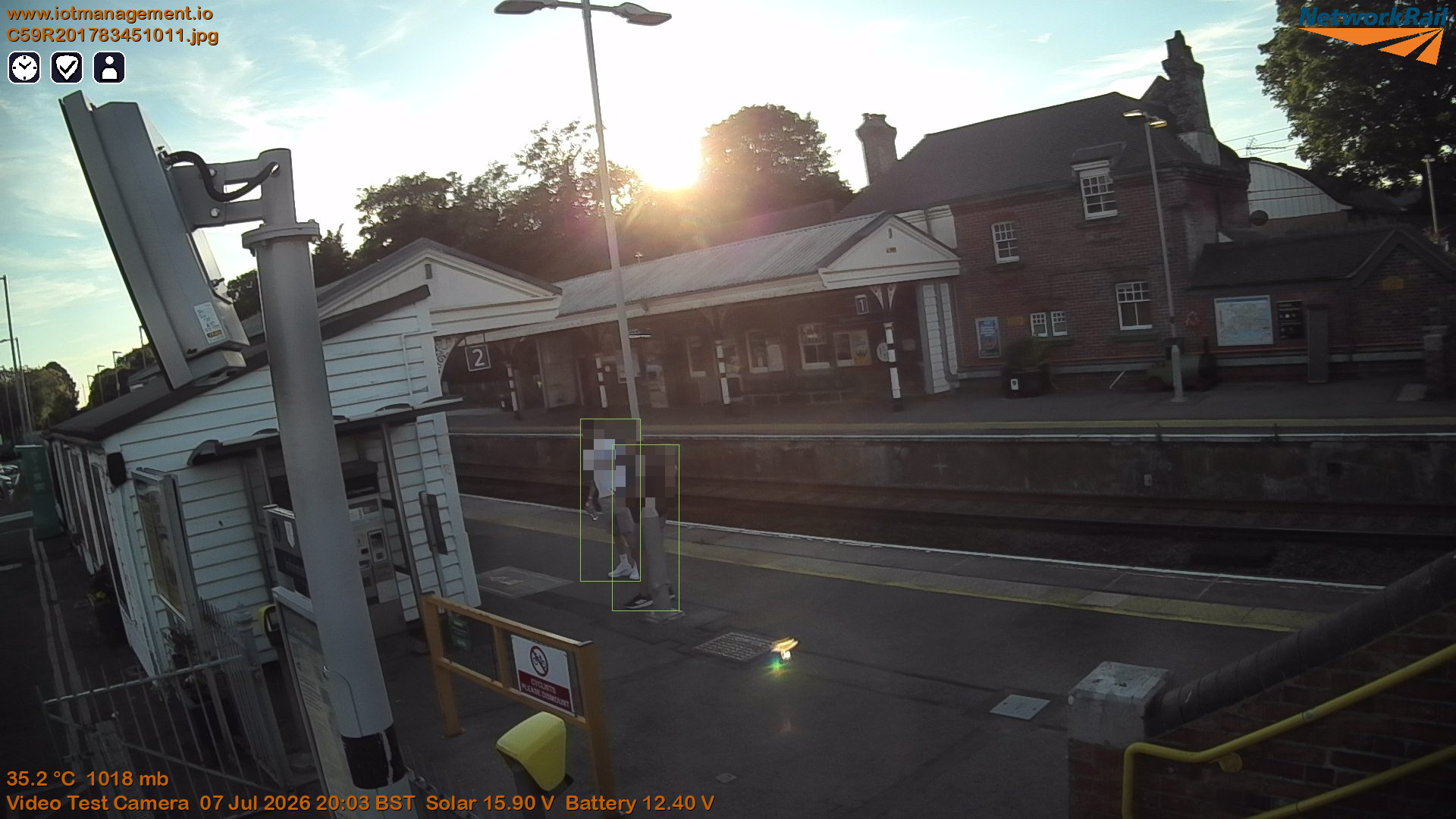 Live camera feed